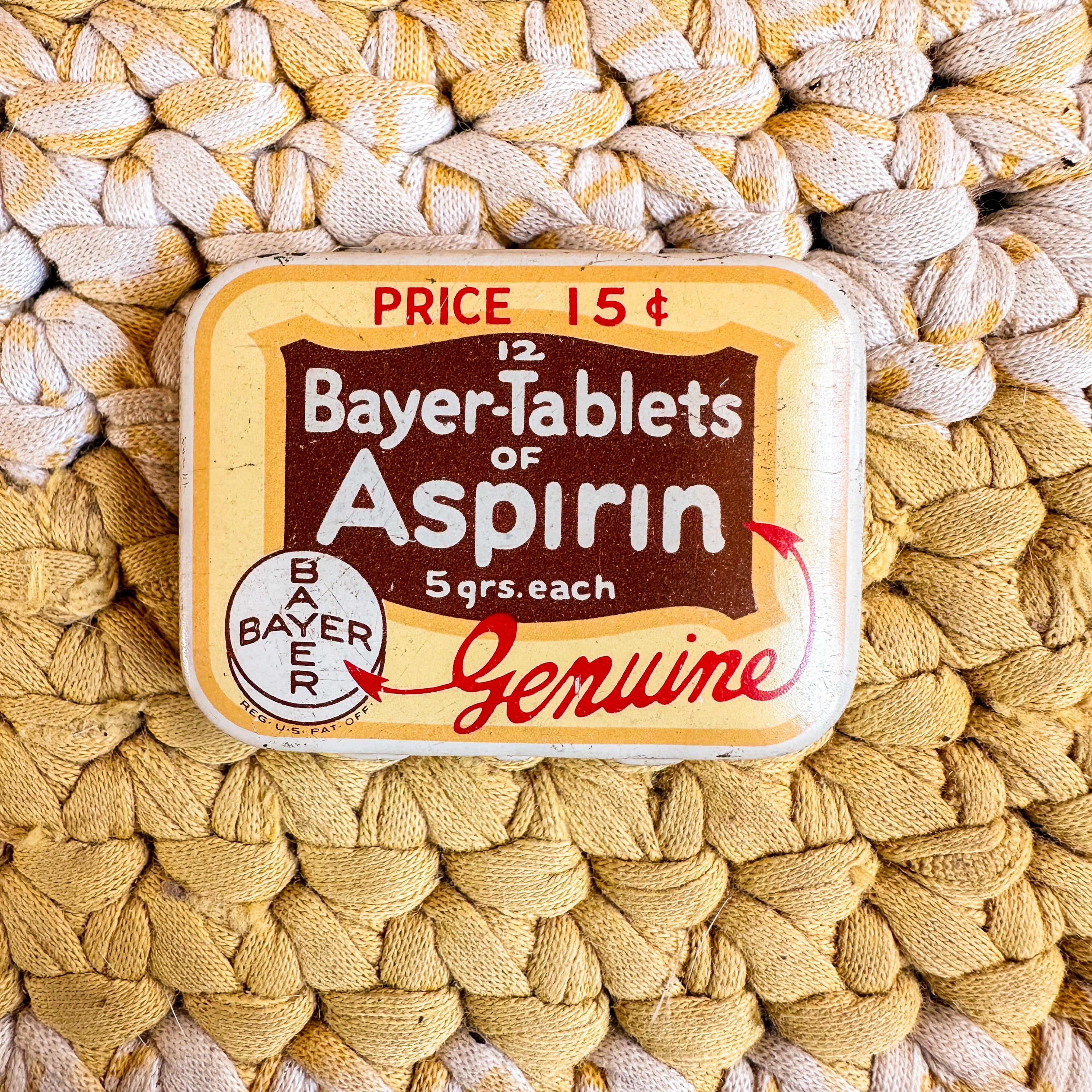 Bayer Tablets of Aspirin Alternative Sketchbook