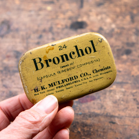 Bronchol Tin Alternative Sketchbook