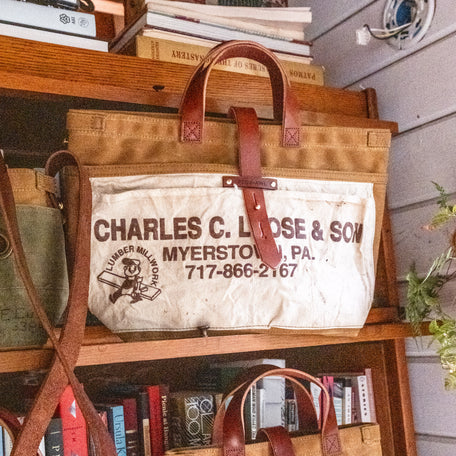 Classic Tote with Mid-Century Hardware Store Apron: Charles Loose