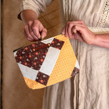 Keeper Pouch with Antique Quilt: Copeland