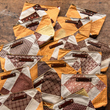 Keeper Pouch with Antique Quilt: Copeland