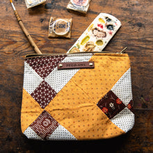 Keeper Pouch with Antique Quilt: Copeland