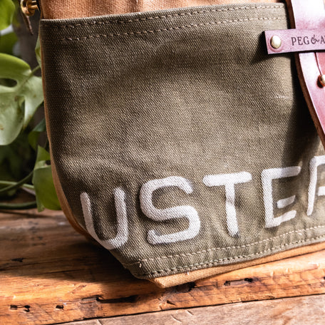 Mini Tote with Army Bag: Custer No. 1