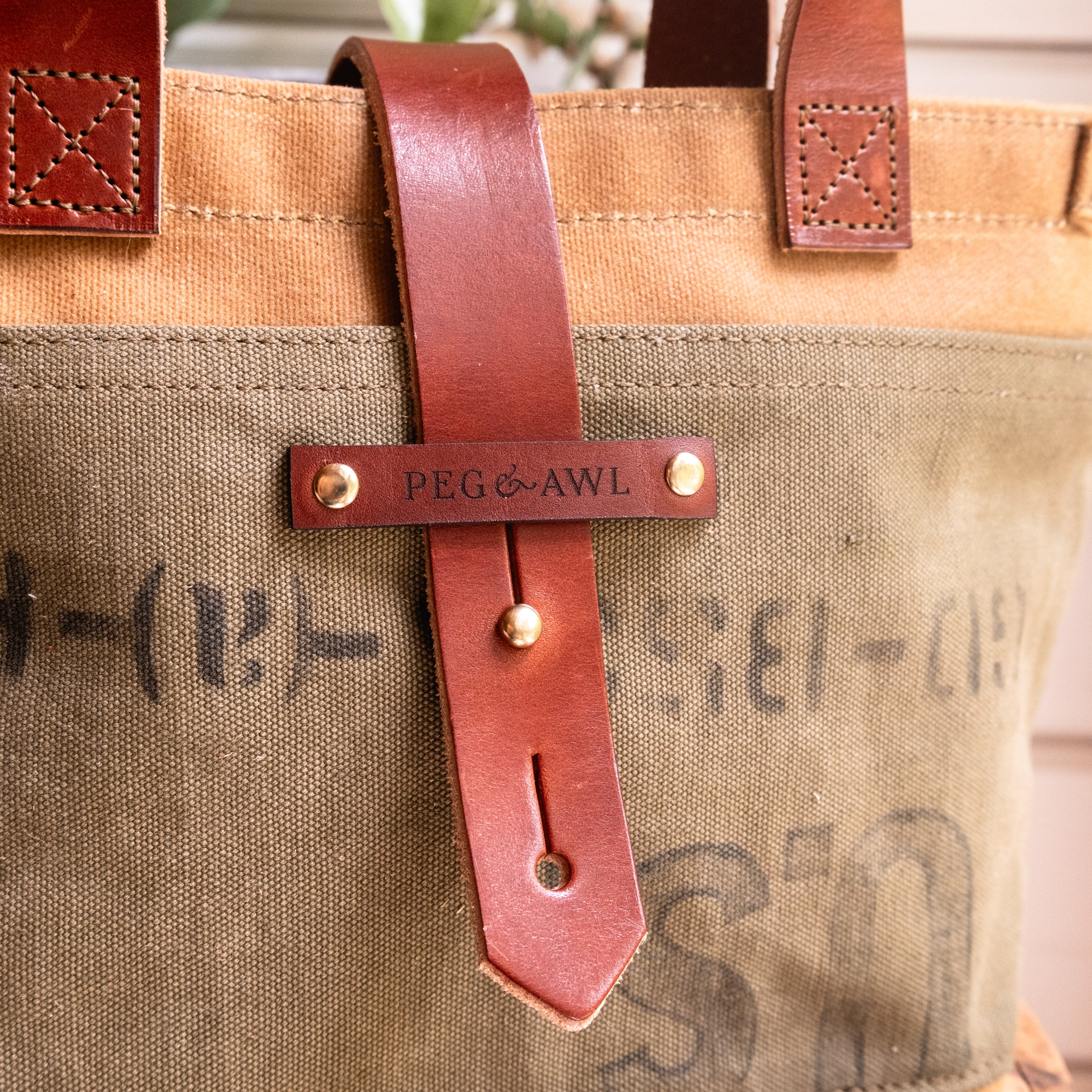 Mini Tote with Army Bag: Custer No. 2