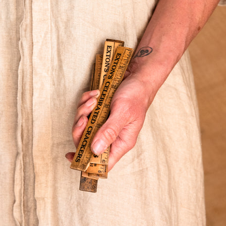 Wooden 6 Inch Ruler