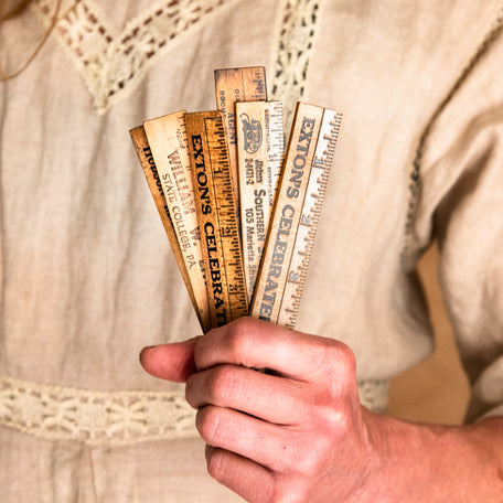 Wooden 6 Inch Ruler