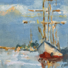 Framed Original Plein Air Painting by Walter Kent: Den Helder, Netherlands 2023