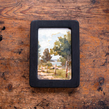 Framed Original Plein Air Painting by Walter Kent: Golden Eagle Campground