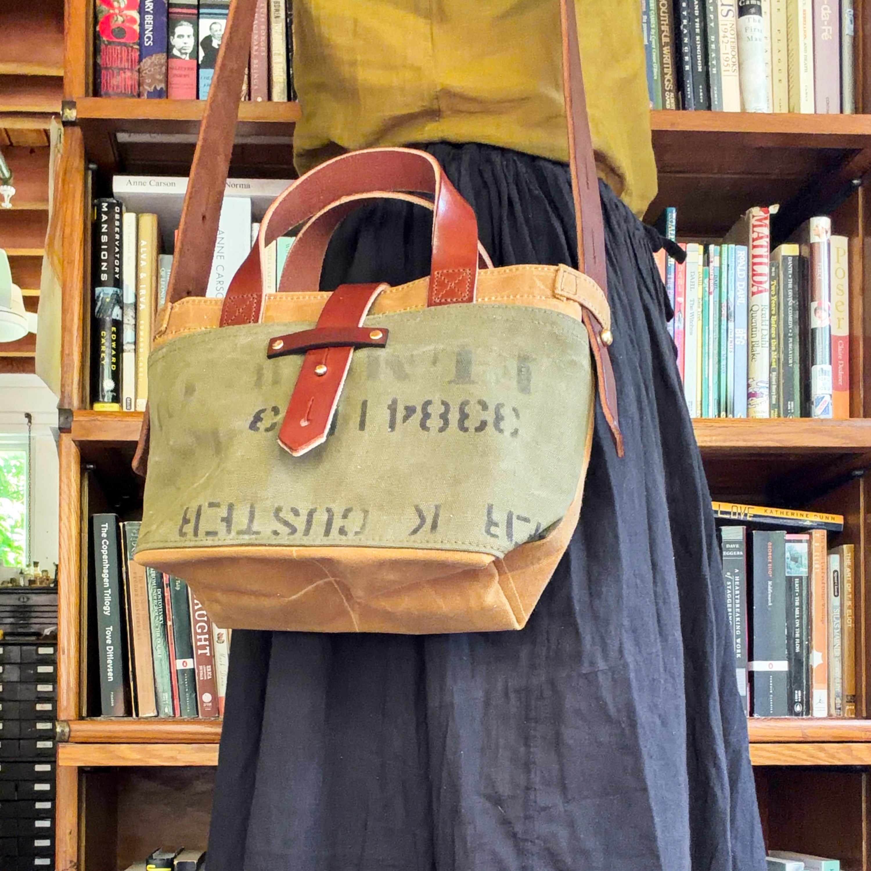 Mini Tote with Army Bag: Custer No. 3