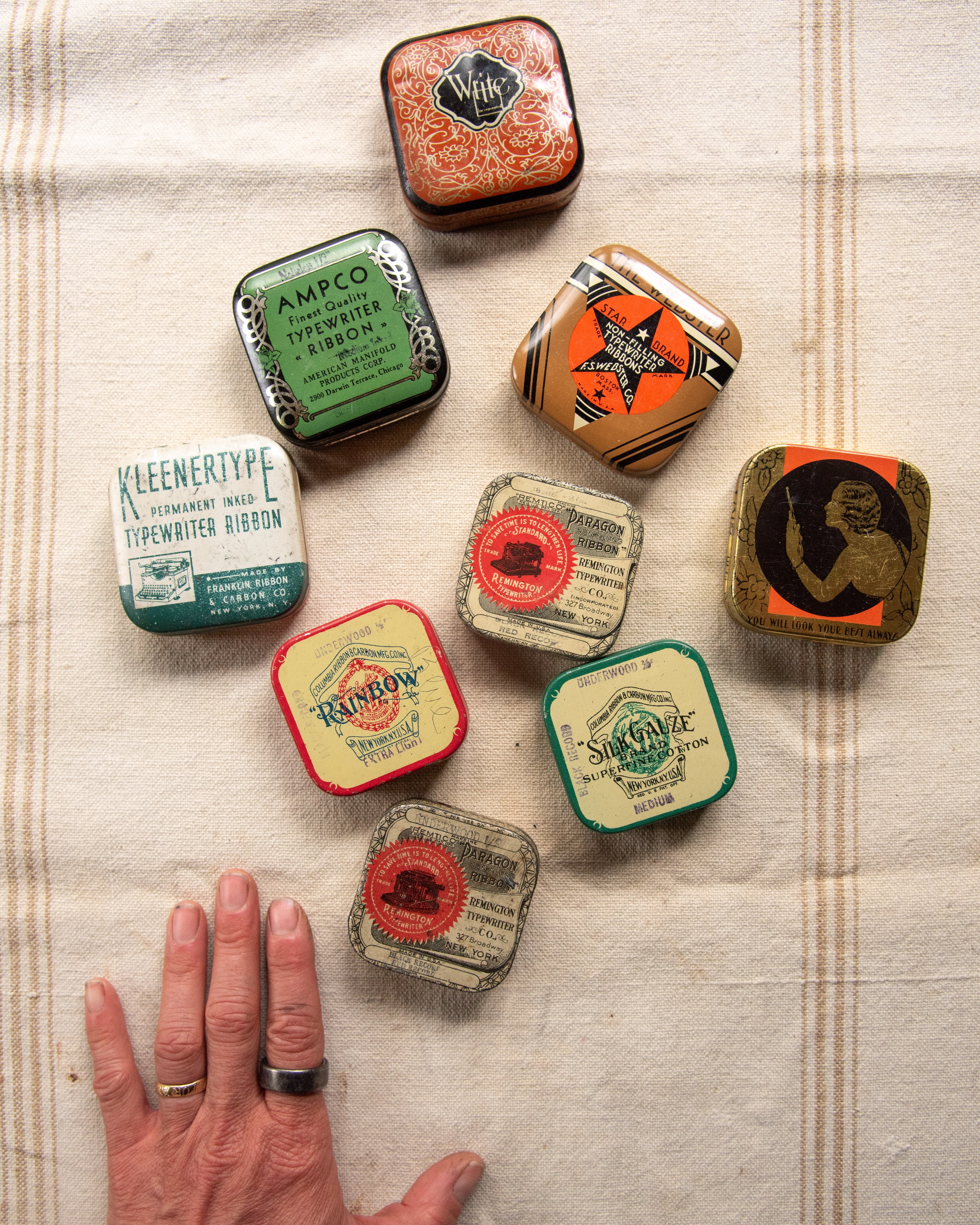 The Webster Tinned Bookbinding Kit