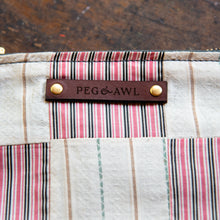 Custom Pouch with Early 1900s Quilt Block: Maddie
