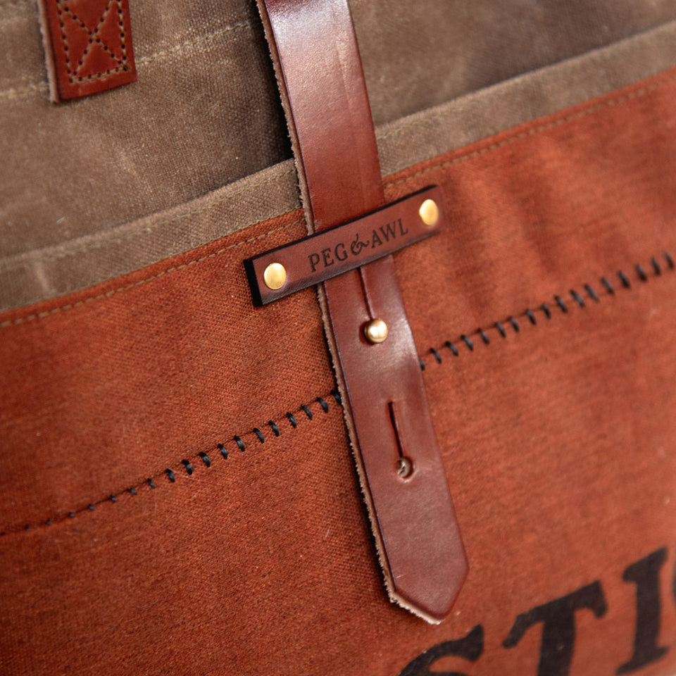 Standard Tote with Mid-Century U.S. Mailbag: U.S. Mail No. 3
