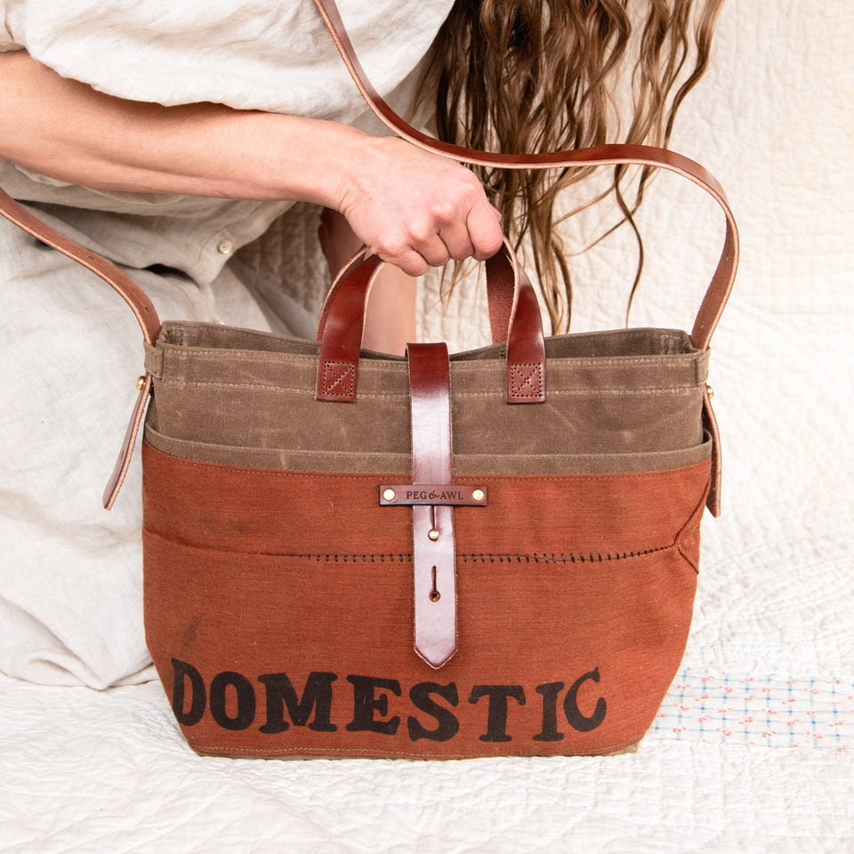 Standard Tote with Mid-Century U.S. Mailbag: U.S. Mail No. 3