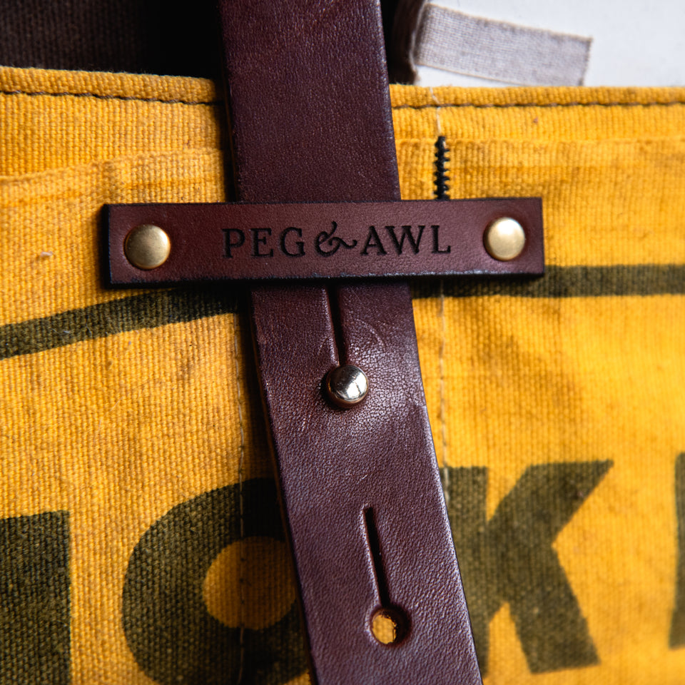 Mini Tote with 1960s Hardware Apron: Wickes