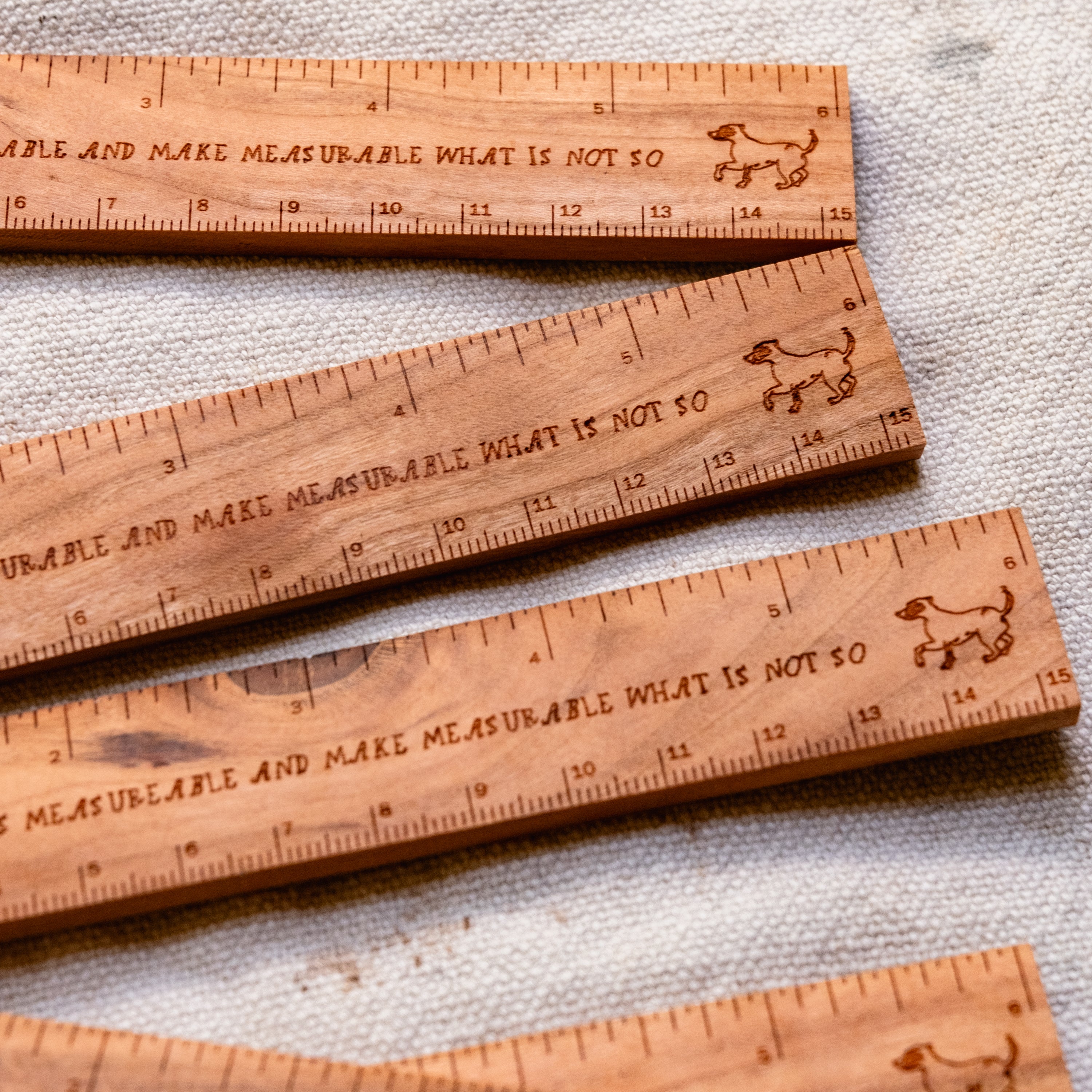 Peg and Awl Ruler: Bartram’s Cherry