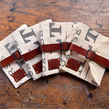 Sendak Artist Roll with Vintage Feedsack: Salt