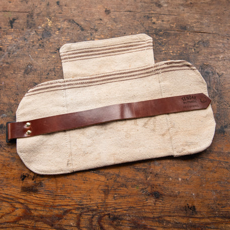 Sendak Nutshell with Antique Grain Sack: No. 3