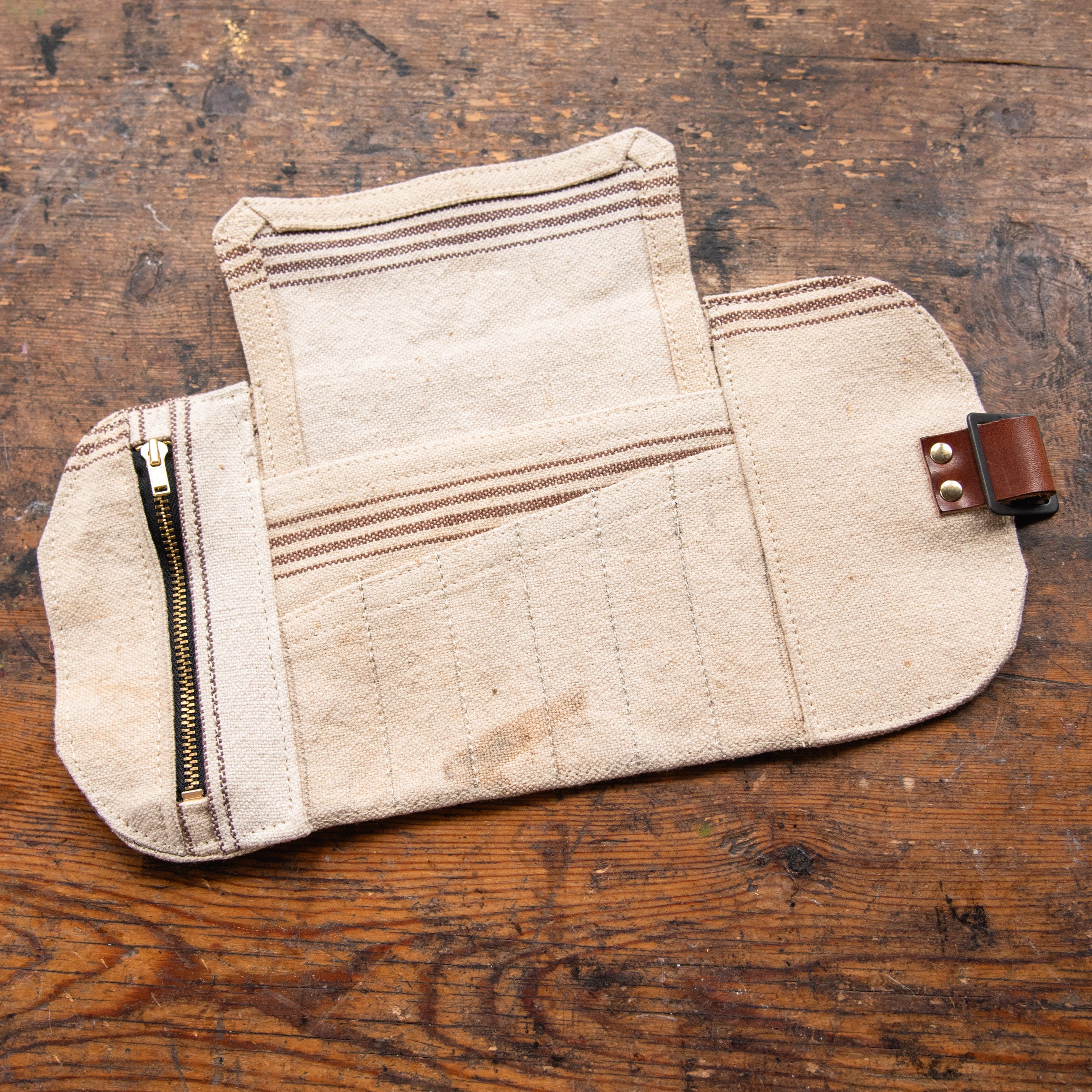 Sendak Nutshell with Antique Grain Sack: No. 3