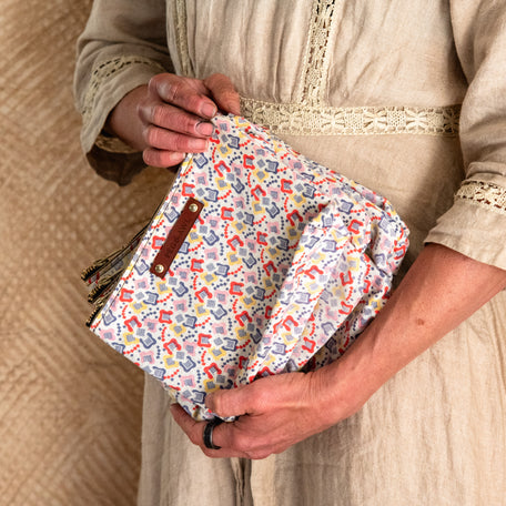 Keeper Pouch with Mid-Century Chicklets: Aaron