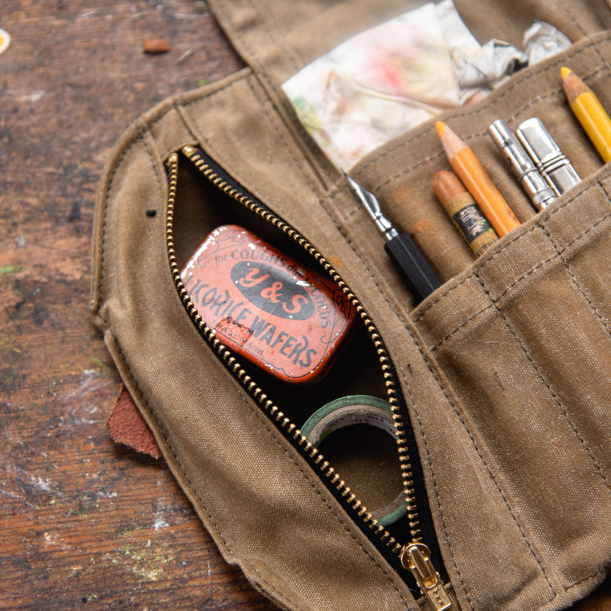 Licorice Tin Alternative Sketchbook