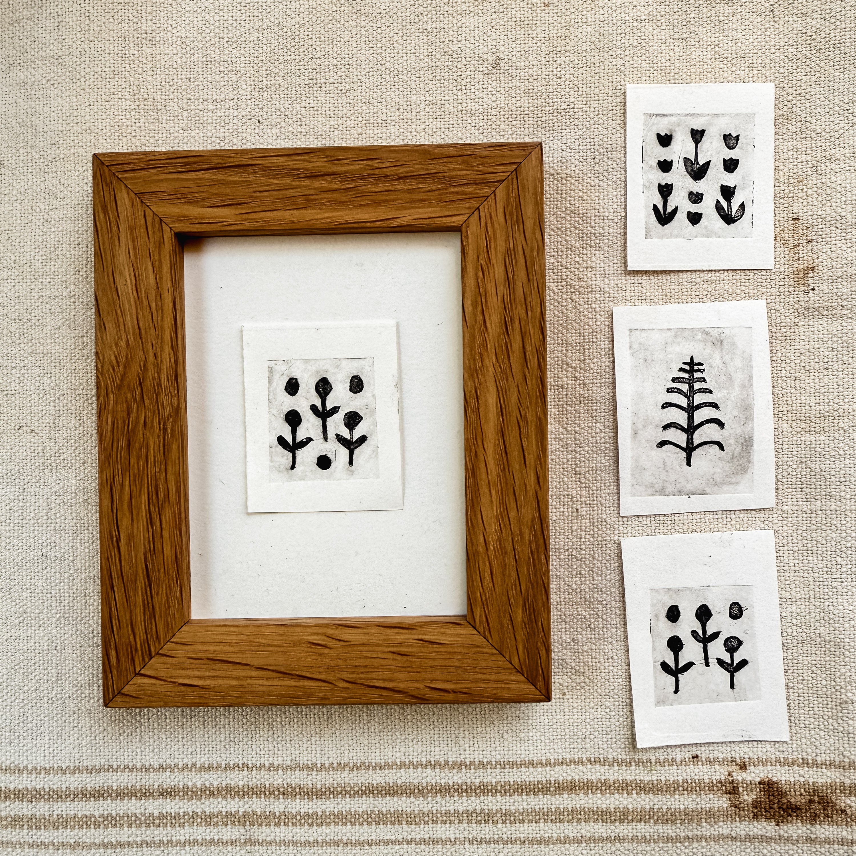 “Tiny Flower Pattern No. 2” Tetra Pak Print