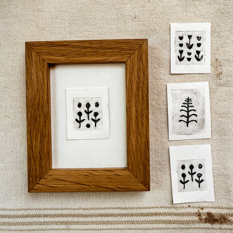 “Tiny Flower Pattern No. 2” Tetra Pak Print
