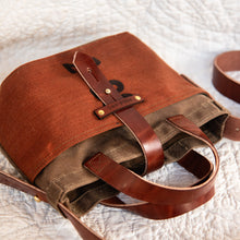 Mini Tote with Mid-Century U.S. Mailbag: U.S. Mail