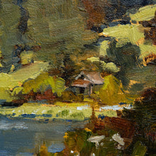 Framed Original Plein Air Painting by Walter Kent: Welkenweir