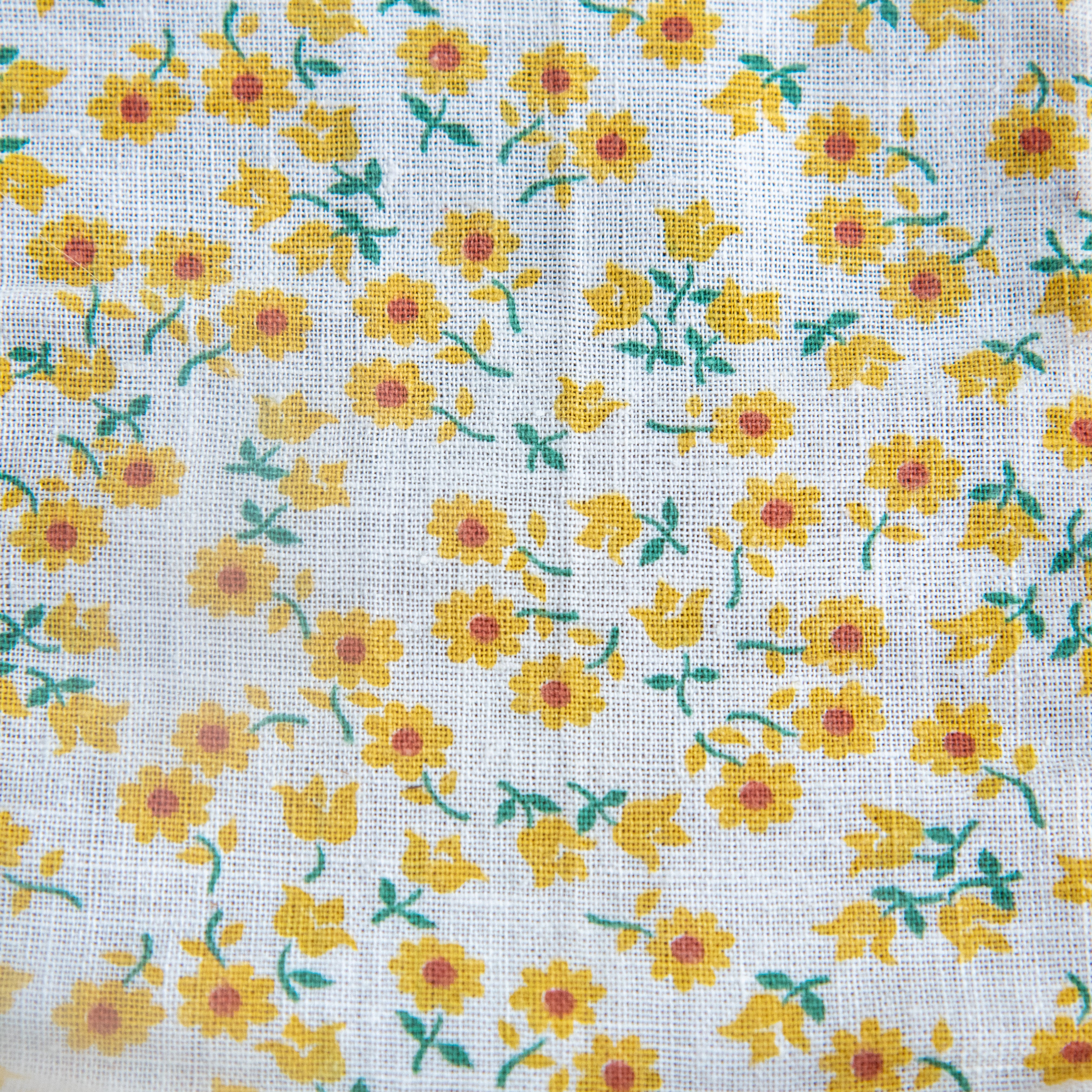 Drafter Pouch with Mid-Century Cotton Floral: Camille