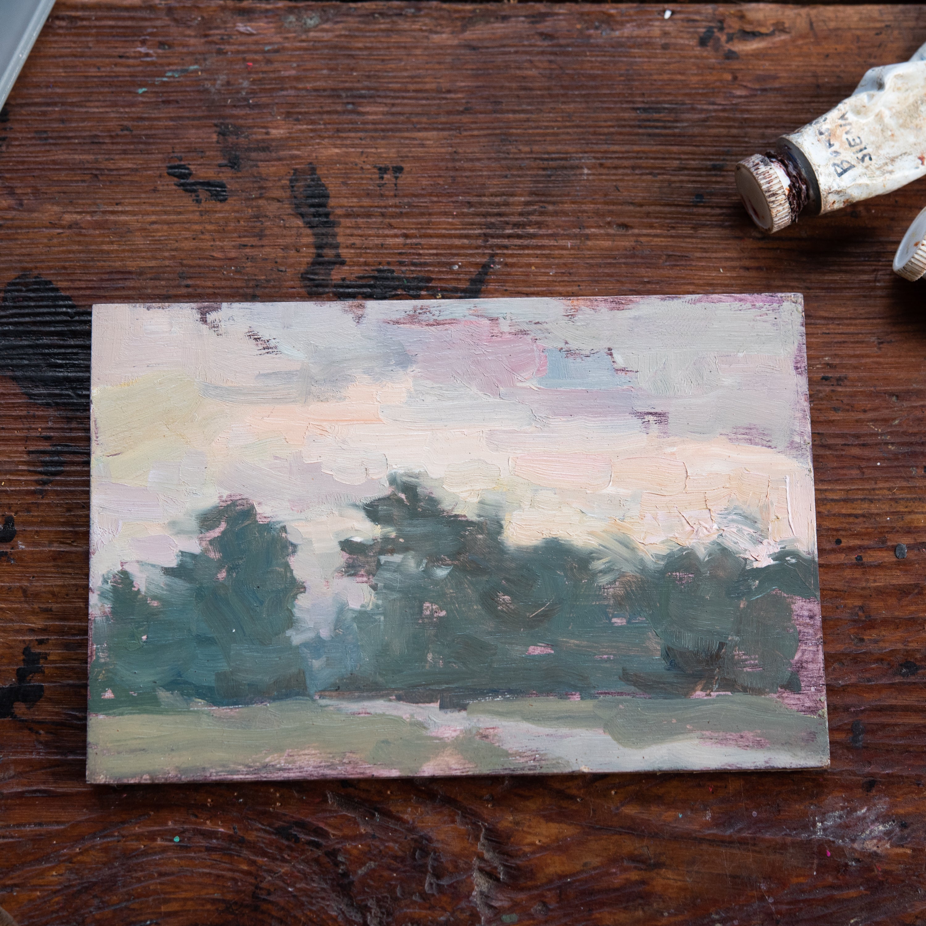 Original Plein Air Painting by Walter Kent: Arrowhead, 2021