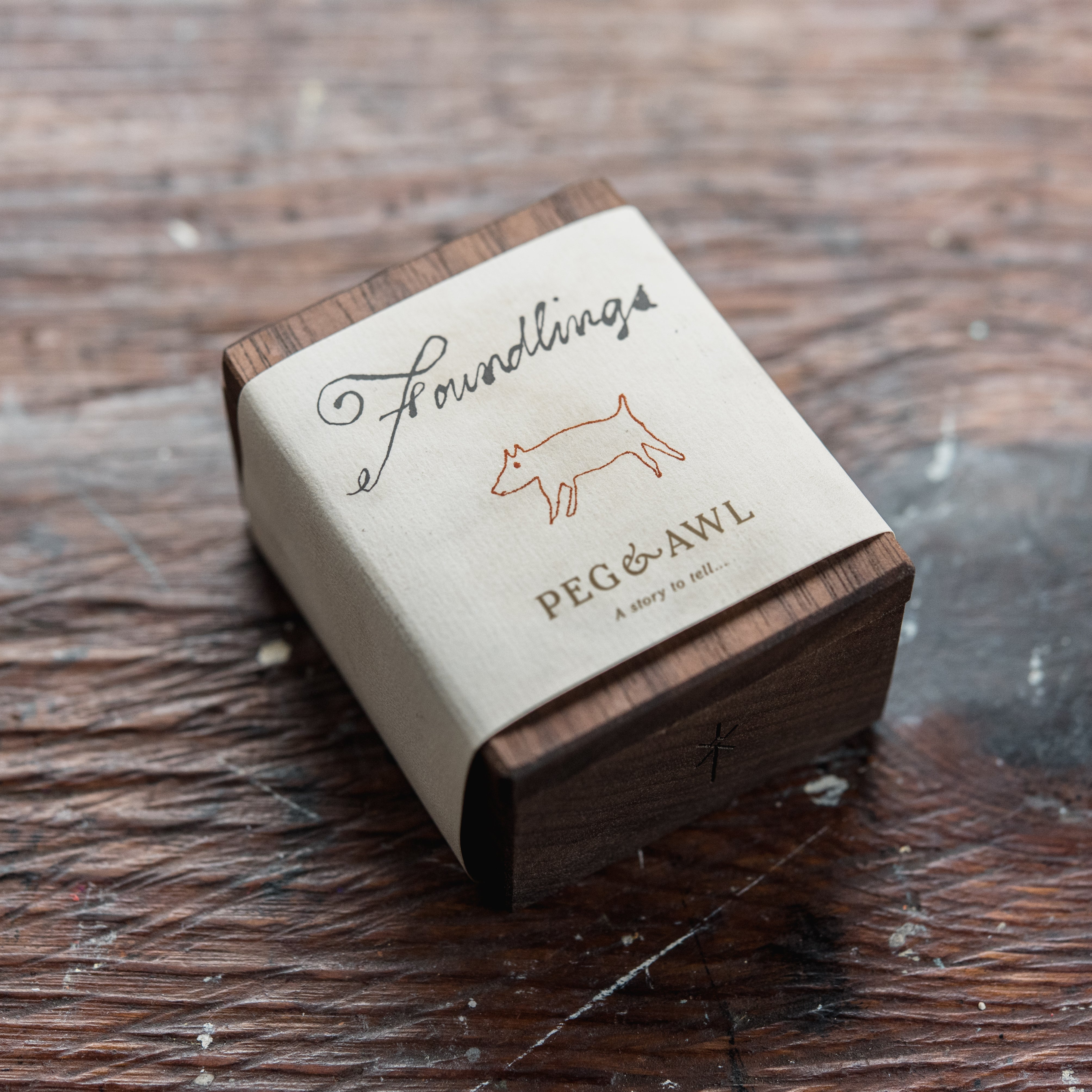 Foundlings Earrings: Talia (Dog)