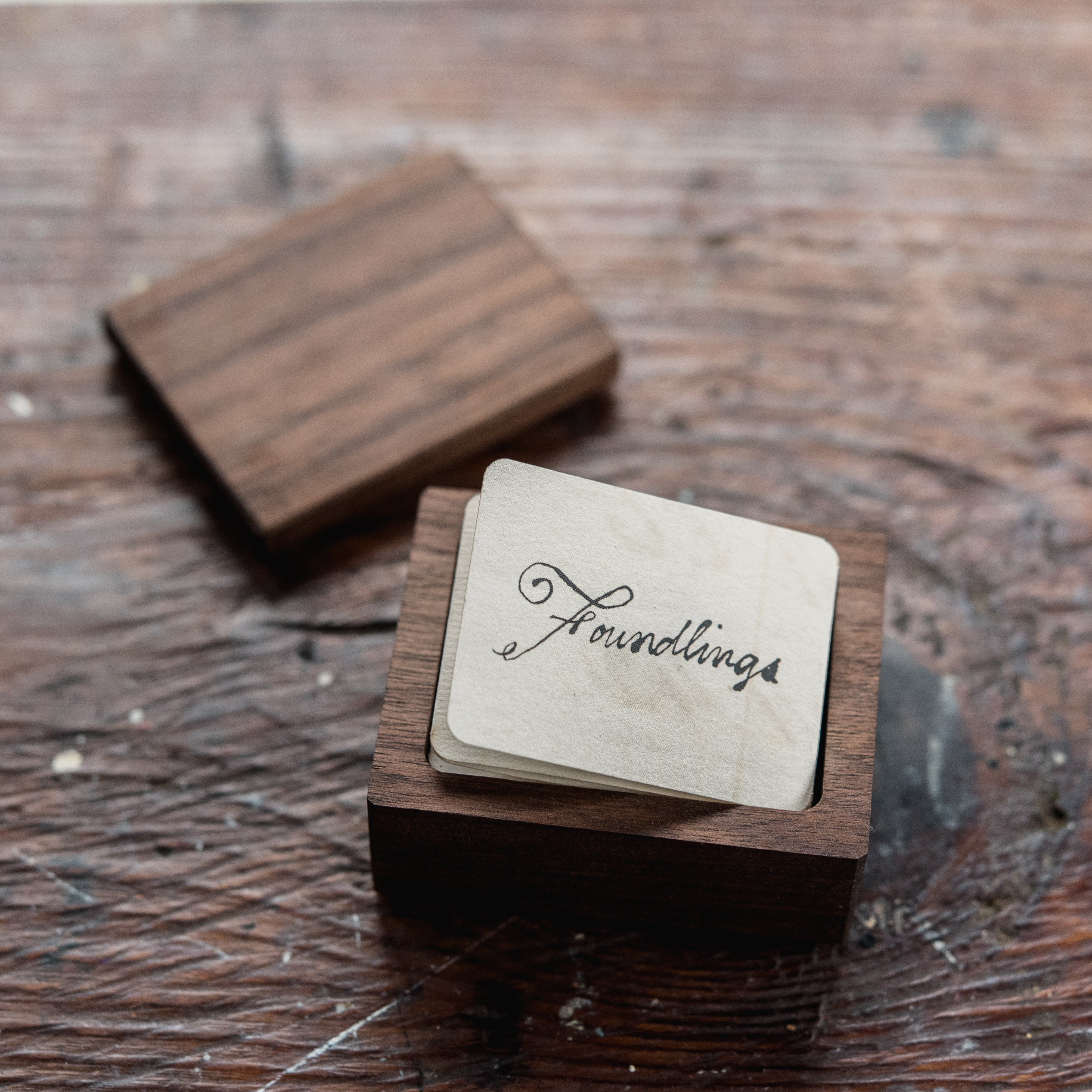 Foundlings Necklace: Ash (Cat)