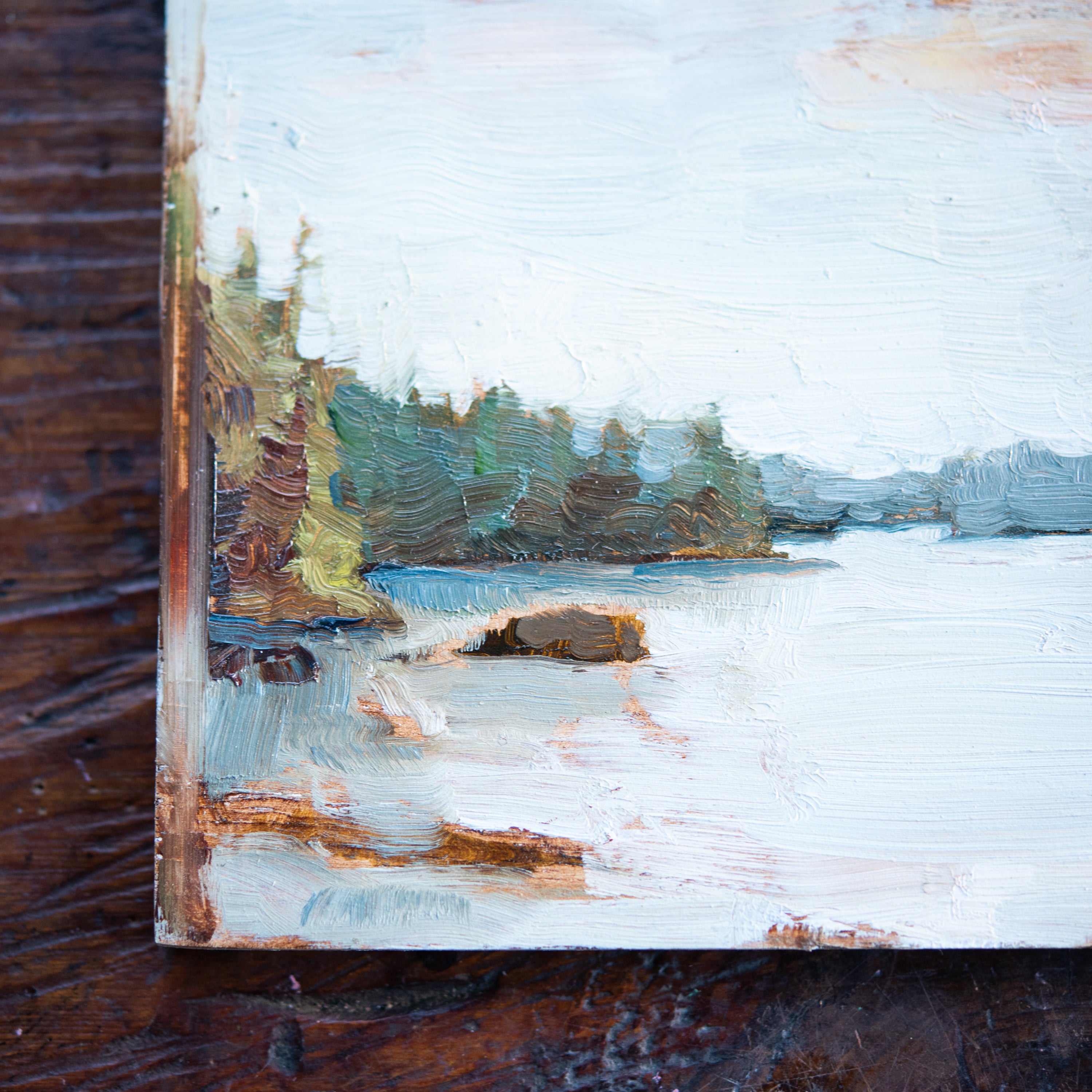 Original Plein Air Painting by Walter Kent: Lake Michigan, 2020