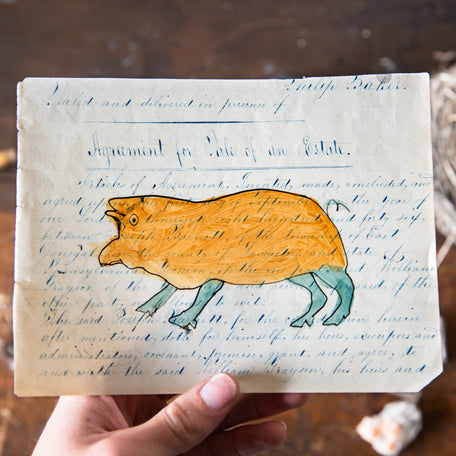 Foundlings Original Art: Pomelo