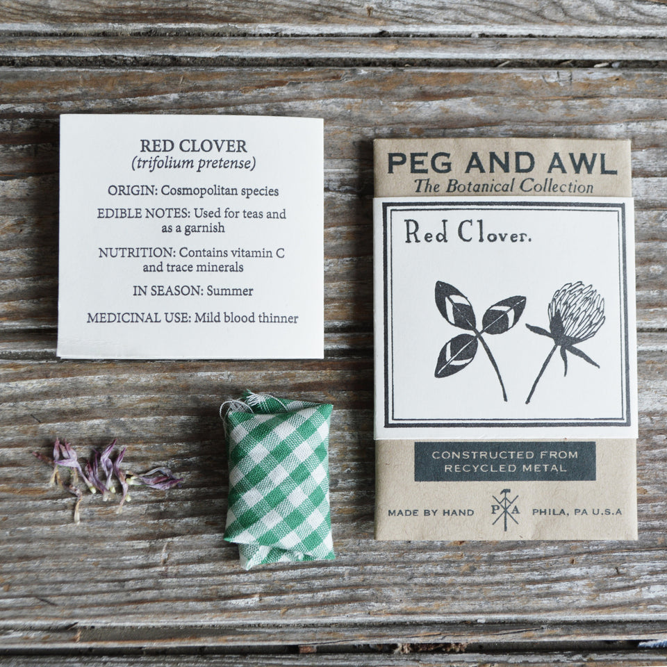 Red Clover Botanical Ring