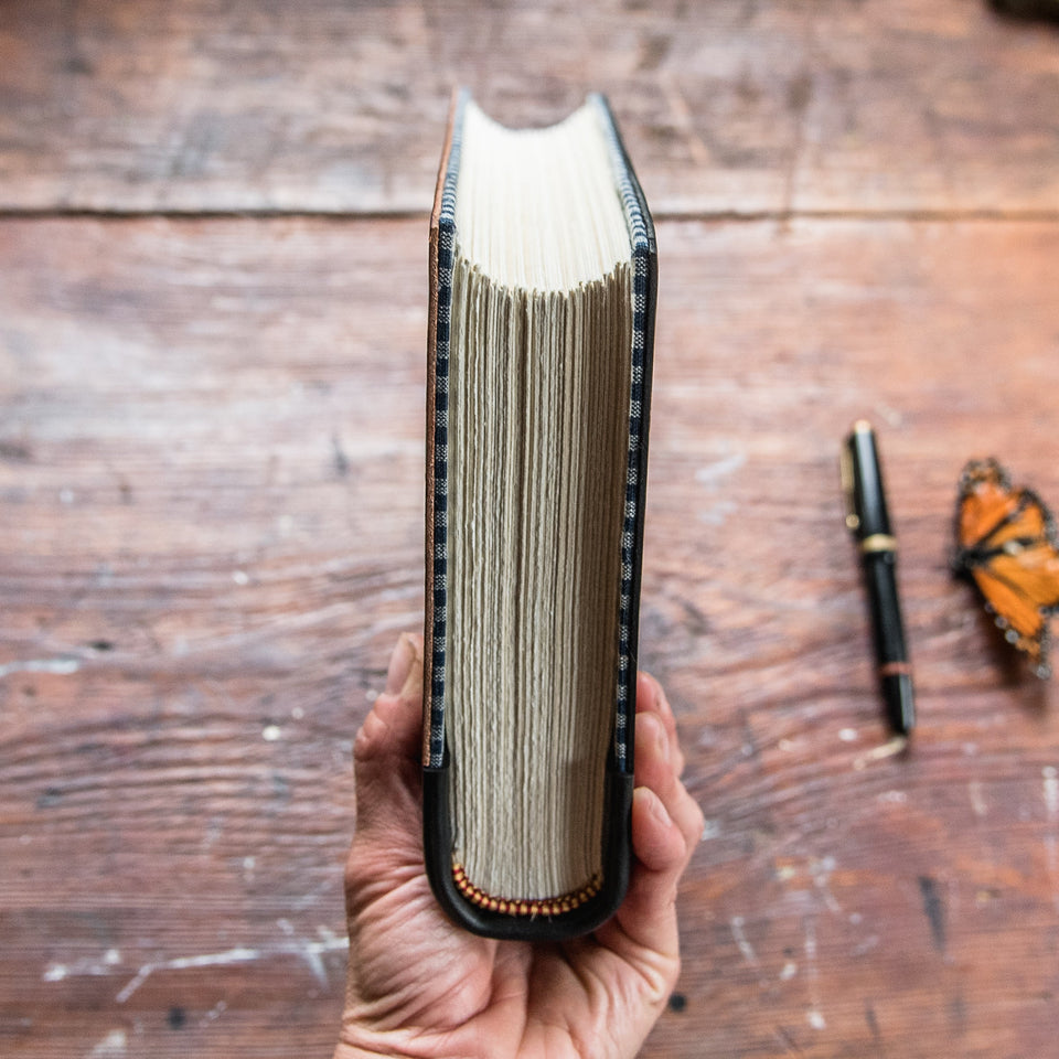 Carson Hand-Bound Leather Tome (Green)