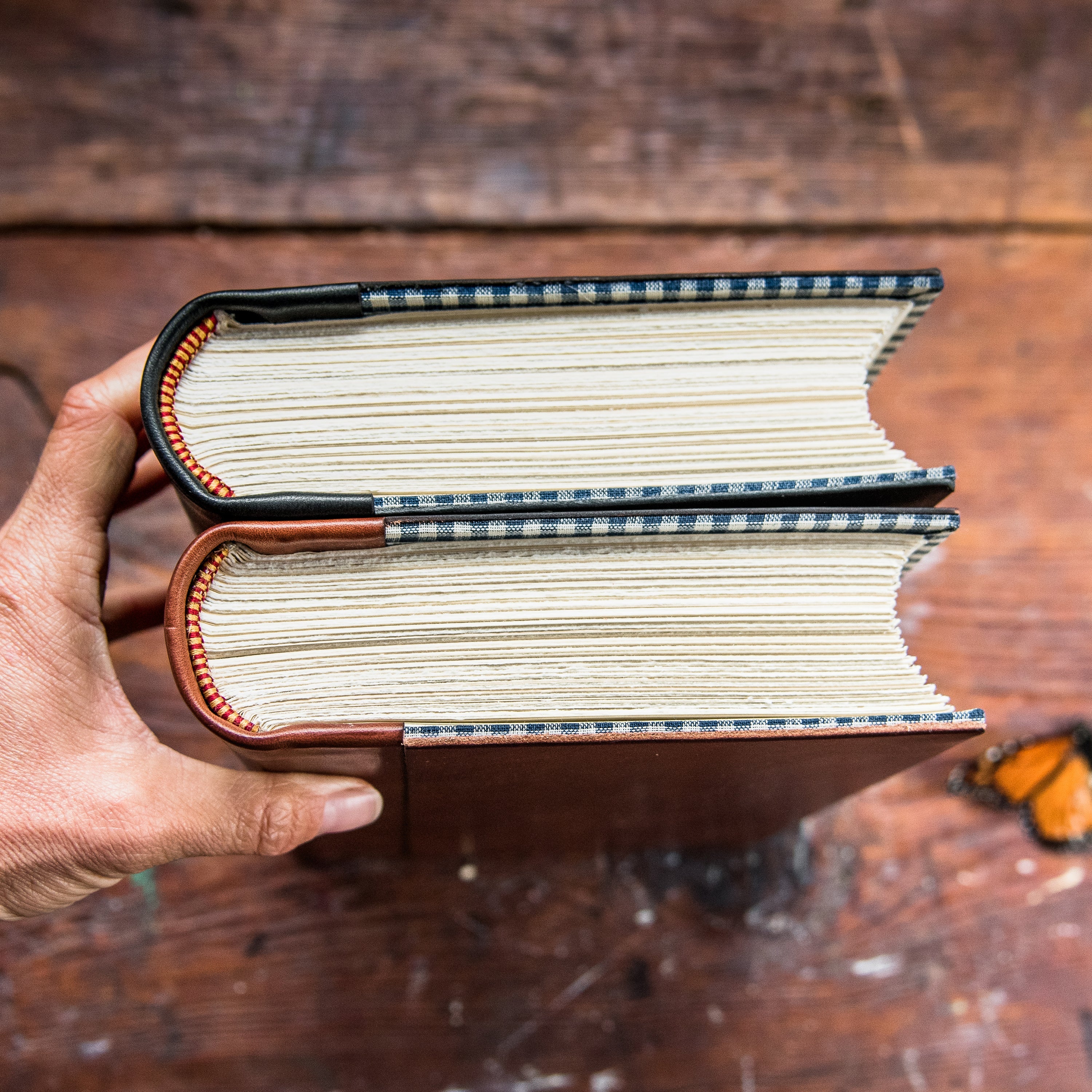 Carson Hand-Bound Leather Tome (Green)