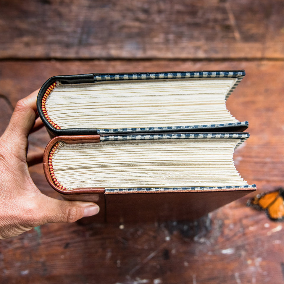 Carson Hand-Bound Leather Tome (Green)