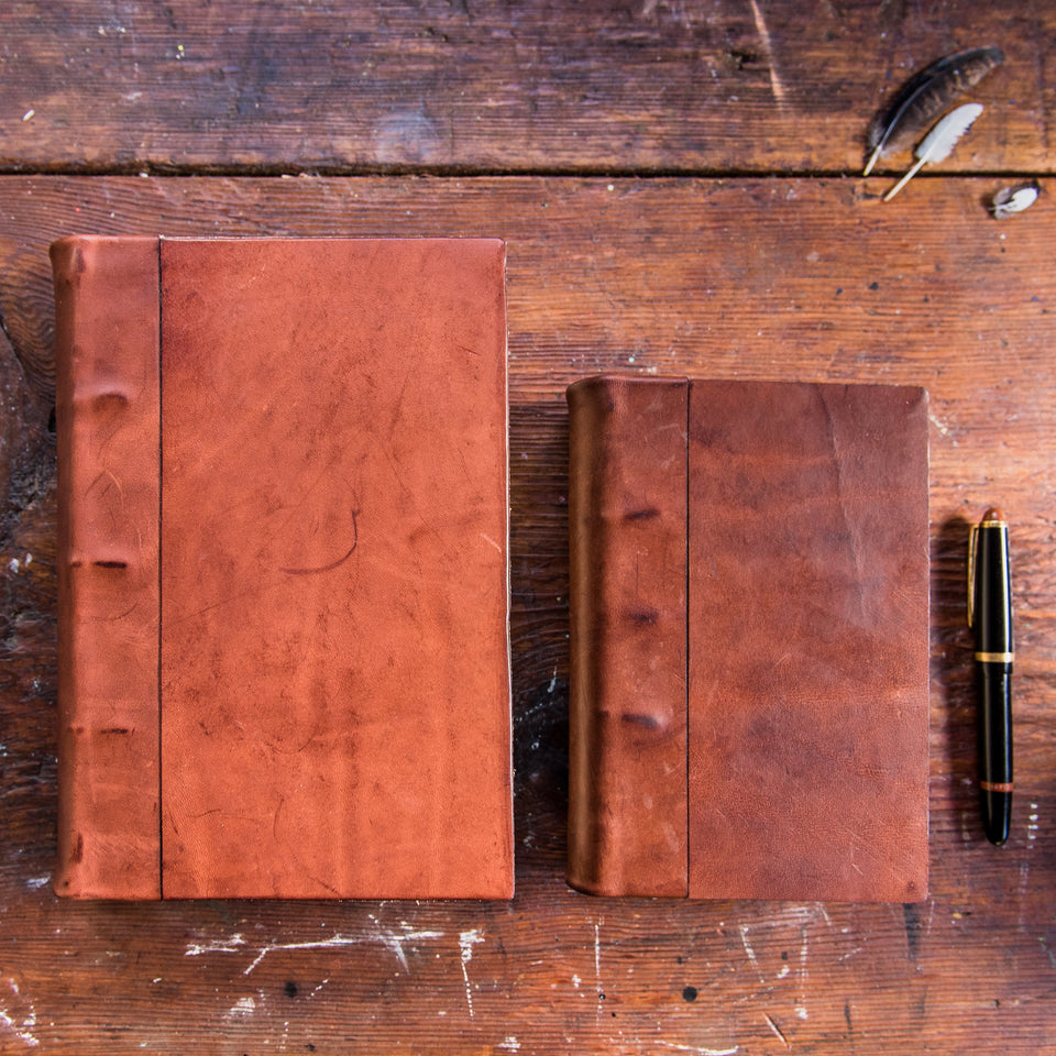 Carson Hand-Bound Leather Tome (Green)