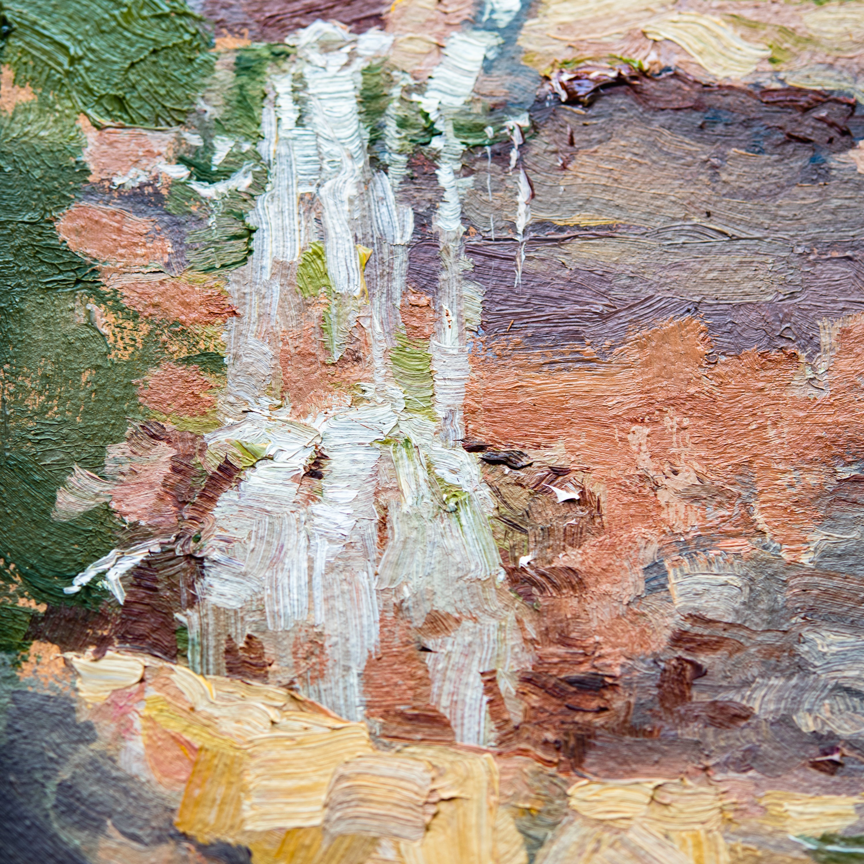 Framed Original Plein Air Painting by Walter Kent: Kaaterskill Falls, 2022