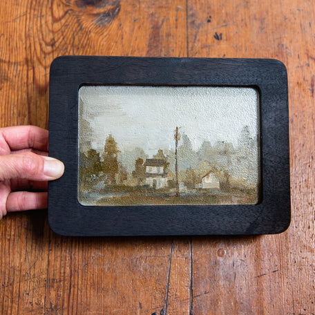 Framed Original Plein Air Painting by Walter Kent: Starr Farm, 2021