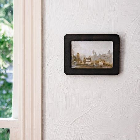 Framed Original Plein Air Painting by Walter Kent: Starr Farm, 2021